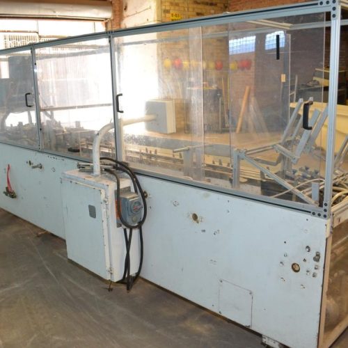 Adco Model 15D60EC 90 CPM 14 in Pitch Semi Auto Horizontal End Load Hot Melt Cartoner