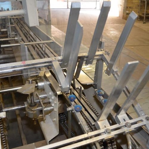 Adco Model 15D60EC 90 CPM 14 in Pitch Semi Auto Horizontal End Load Hot Melt Cartoner