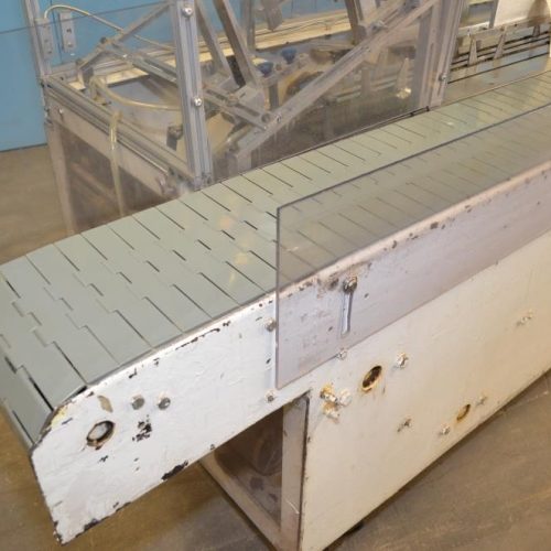 Adco Model 15D60EC 90 CPM 14 in Pitch Semi Auto Horizontal End Load Hot Melt Cartoner
