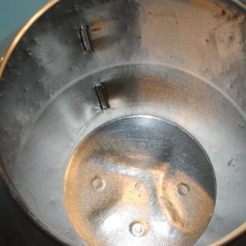 Stokes 40 in Diameter Angular S/S Coating Pan