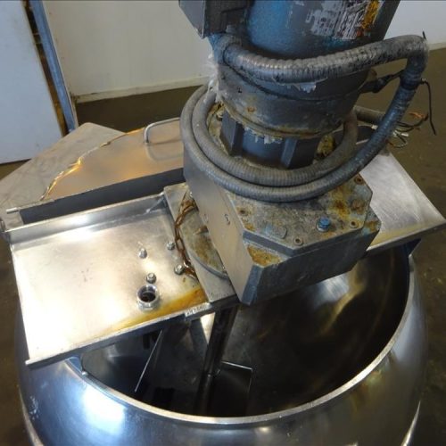 300 Gallon Groen INA300 S/S Spherical Jacketed Incline Scrape Agitated Kettle