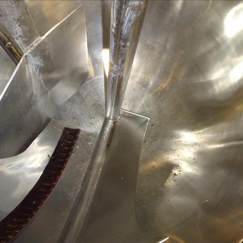 300 Gallon Groen INA300 S/S Spherical Jacketed Incline Scrape Agitated Kettle