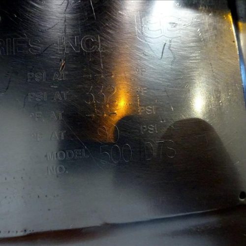 500 Gallon Groen Model 500D7S S/S Jacketed Sweep Scrape Agitated Kettle