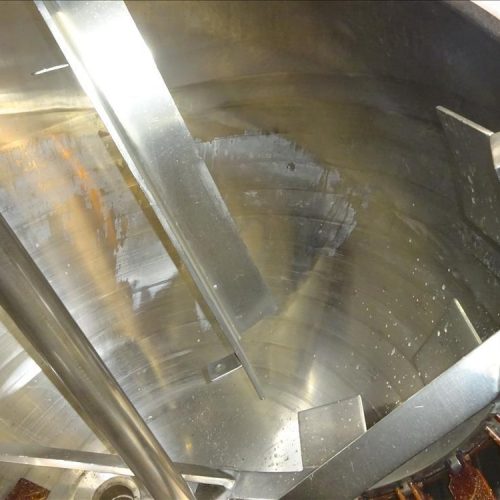 500 Gallon Groen Model 500D7S S/S Jacketed Sweep Scrape Agitated Kettle