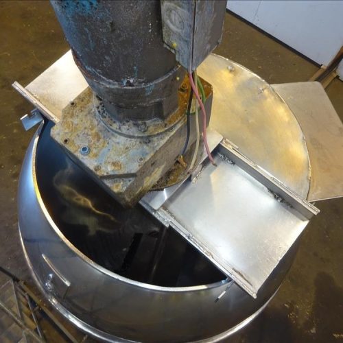 300 Gallon Groen INA300 S/S Spherical Jacketed Incline Scrape Agitated Kettle