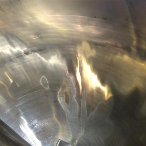 300 Gallon Groen INA300 S/S Spherical Jacketed Incline Scrape Agitated Kettle