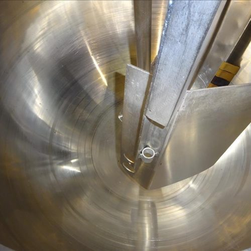 200 Gallon Groen INA200 S/S Spherical Jacketed Incline Scrape Agitated Kettle