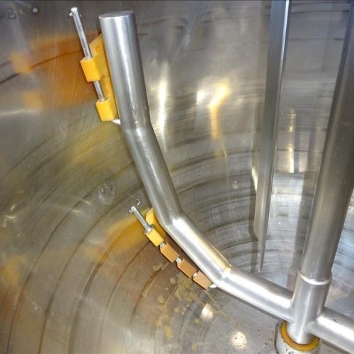 150 Gallon Dover S/S Sweep Scrape Agitated 90psi Jacketed Kettle
