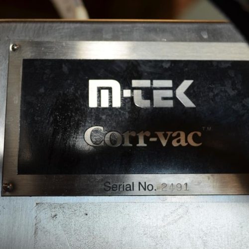 MTek Model CorrVac Mark III Dual Probe S/S Vacuum MAP 54 in W Bag Sealer