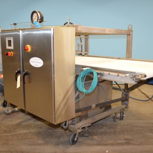 Perfect Score 48 in W Multi Axis High Pressure Slitter Conveyor with (25) Nozzles