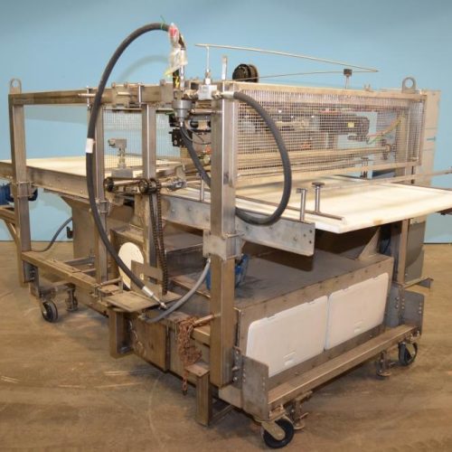 Perfect Score 48 in W Multi Axis High Pressure Slitter Conveyor with (25) Nozzles