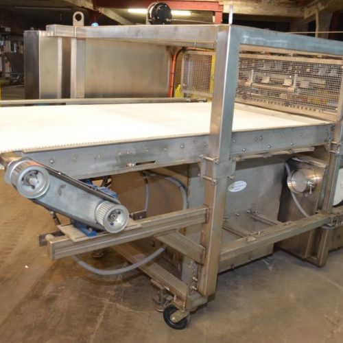 Perfect Score 48 in W Multi Axis High Pressure Slitter Conveyor with (25) Nozzles