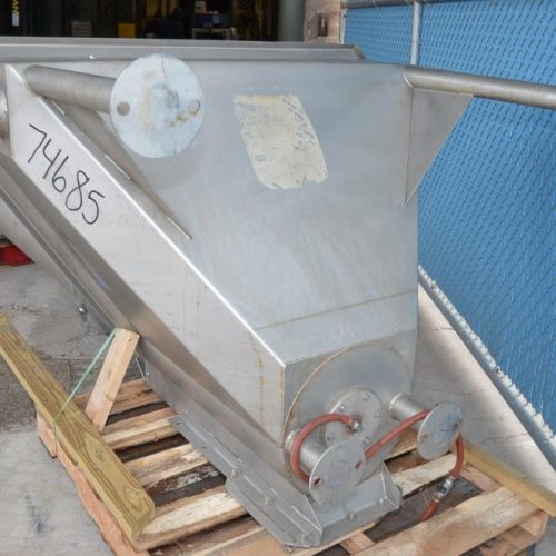 Vanmark 12 ft Tall x 15 in Dia Vertical S/S Hydrolift Destoner