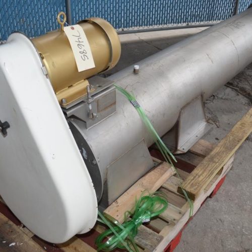 Vanmark 12 ft Tall x 15 in Dia Vertical S/S Hydrolift Destoner