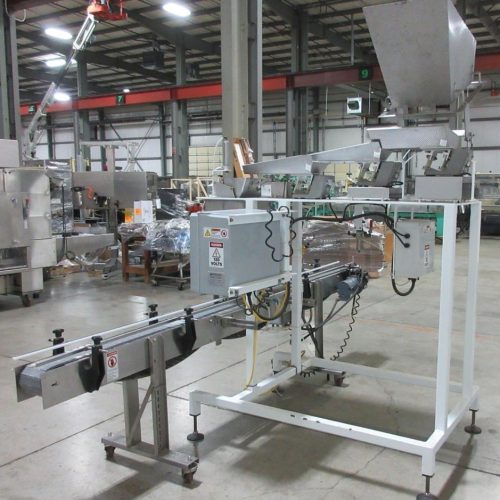 Weigh Right Model IQ401L S/S Shuttle Single Head Dimple Pan Scale with Conveyor