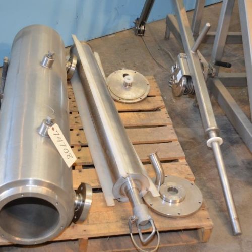 260 Gallon Cozzini  S/S Brine Tank with 15 and 10 HP C-Pumps and Heat Exchanger