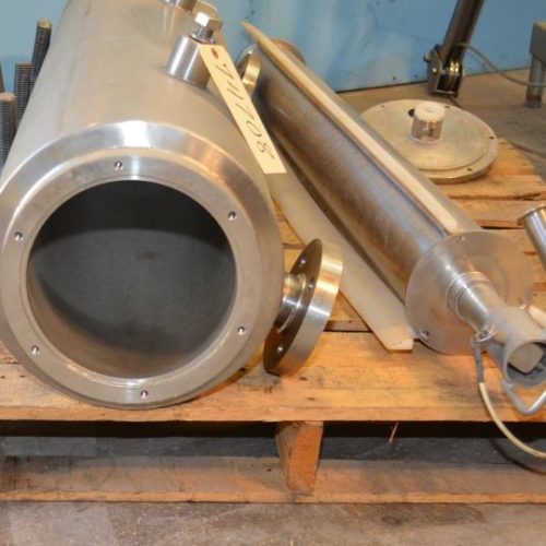 260 Gallon Cozzini  S/S Brine Tank with 15 and 10 HP C-Pumps and Heat Exchanger