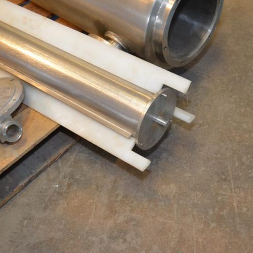 260 Gallon Cozzini  S/S Brine Tank with 15 and 10 HP C-Pumps and Heat Exchanger