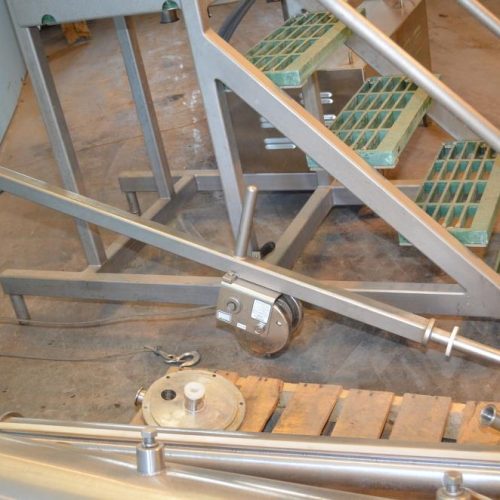 260 Gallon Cozzini  S/S Brine Tank with 15 and 10 HP C-Pumps and Heat Exchanger