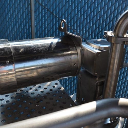 260 Gallon Cozzini  S/S Brine Tank with 15 and 10 HP C-Pumps and Heat Exchanger