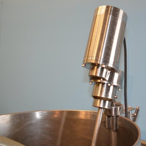 100 Gallon S/S Single Wall Prop Agitated Open Top Tank with Centrifugal Pump