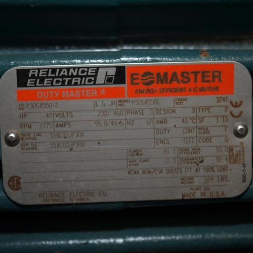 Tuthill 40 HP Rotary Lobe 2,000 PSI Positive Displacement Bower