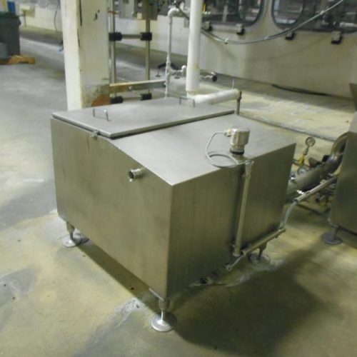 Procomac 16 ft Long S/S Spray Rinser with Balance Tank and 7 1/2 HP Centrifugal Pump