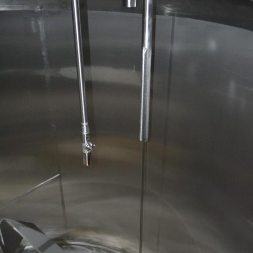 6,000 Gallon Crepaco S/S Vertical Turbine Agitated Jacketed Tank