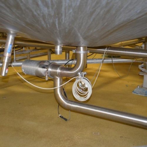 6,000 Gallon Crepaco S/S Vertical Turbine Agitated Jacketed Tank