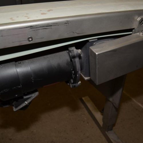 Ross Industries Model VSC68 6 in W x 97 in L Powered Vinyl Flat Belt Conveyor