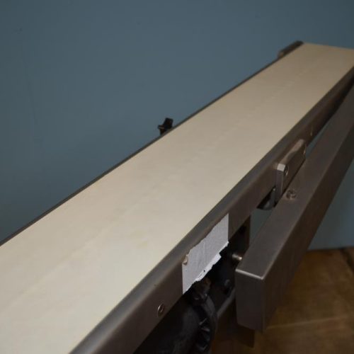 Ross Industries Model VSC66 6 in W x 75 in L Powered Vinyl Flat Belt Conveyor