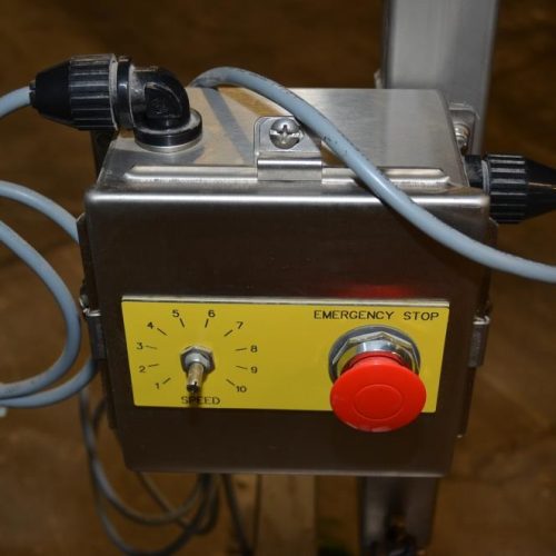 Ross Industries Model VSC66 6 in W x 75 in L Powered Vinyl Flat Belt Conveyor