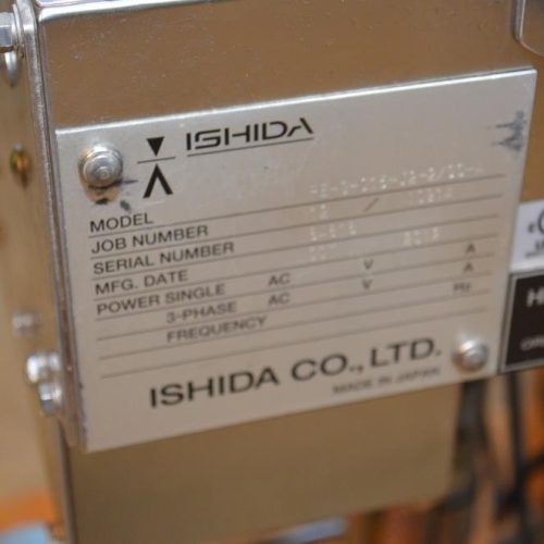 Ishida Model DACSGF03023SSIH, 3,000 Gram, 340 ppm S/S Belt Checkweigher