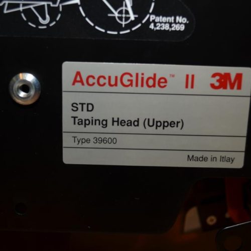 UNUSED 3M Accuglide II Type 39600 2 in Wide Case Sealer Upper Tape Head