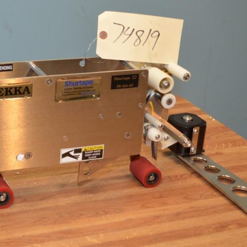 UNUSED Dekka Model 22 2 in W S/S Case Sealer Tape Head