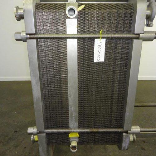 Cherry Burrell Thermaflex 388 Sq Ft S/S Plate and Frame Heat Exchanger