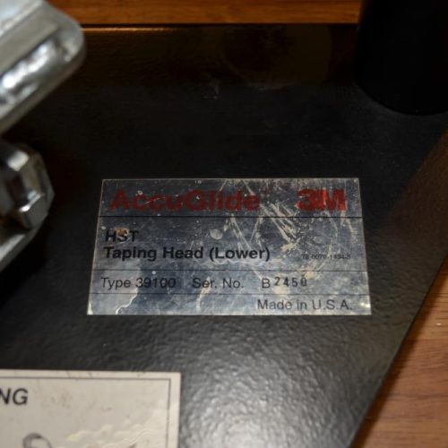 3M Accuglide HST Type 39100 2 in Wide Lower Case Sealer Tape Head