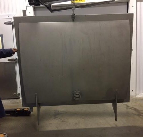 A One Model MB2360A 1,500 Pound Capacity Dual Shaft S/S Ribbon Blender