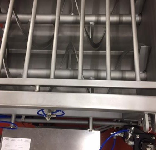 A One Model MB2360A 1,500 Pound Capacity Dual Shaft S/S Ribbon Blender