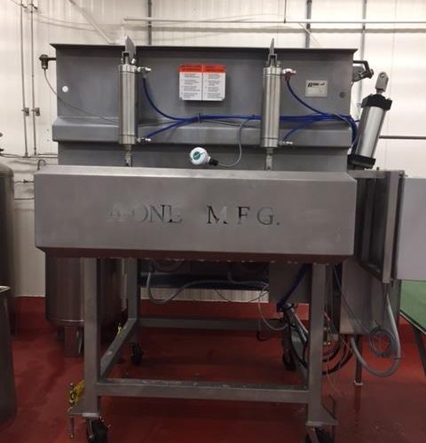 A One Model MB2360A 1,500 Pound Capacity Dual Shaft S/S Ribbon Blender