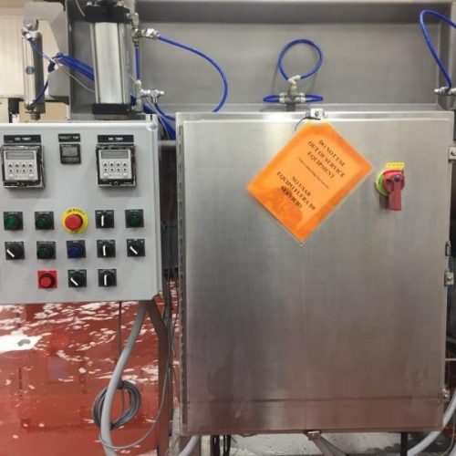 A One Model MB2360A 1,500 Pound Capacity Dual Shaft S/S Ribbon Blender