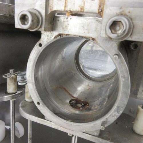 MRM Elgin (Cozzoli) Model RPF24 (24) Head Rotary 220 ppm Piston Filler