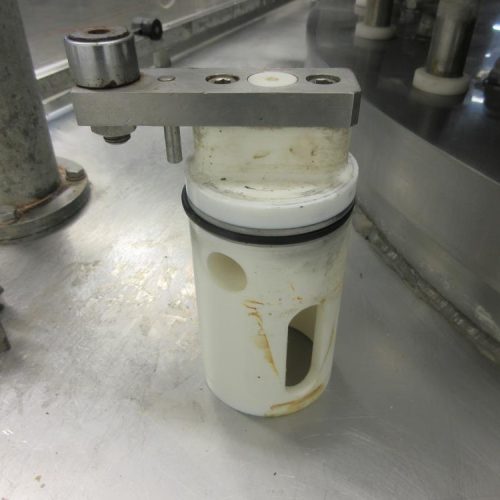 MRM Elgin (Cozzoli) Model RPF24 (24) Head Rotary 220 ppm Piston Filler