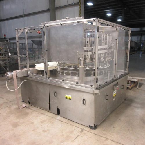MRM Elgin (Cozzoli) Model RPF24 (24) Head Rotary 220 ppm Piston Filler