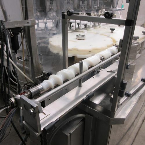 MRM Elgin (Cozzoli) Model RPF24 (24) Head Rotary 220 ppm Piston Filler