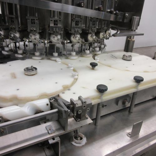 MRM Elgin (Cozzoli) Model RPF24 (24) Head Rotary 220 ppm Piston Filler