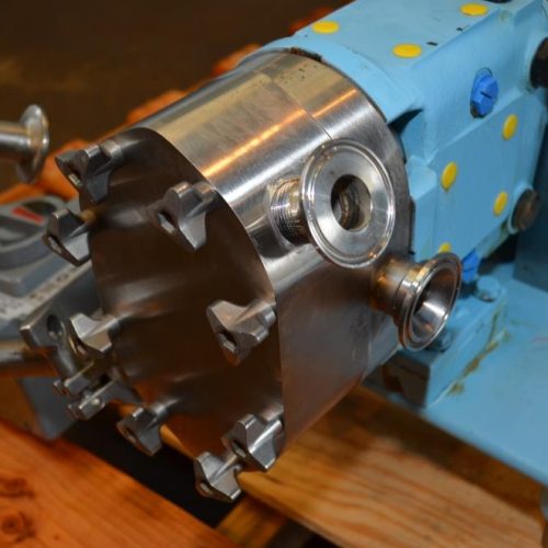 Waukesha Model 015 1 HP S/S Jacketed Positive Displacement Pump