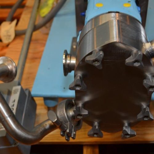 Waukesha Model 015 1 HP S/S Jacketed Positive Displacement Pump