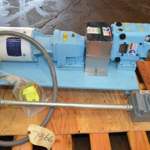 Waukesha Model 015 1 HP S/S Jacketed Positive Displacement Pump
