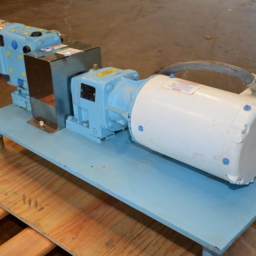 Waukesha Model 015 1 HP S/S Jacketed Positive Displacement Pump